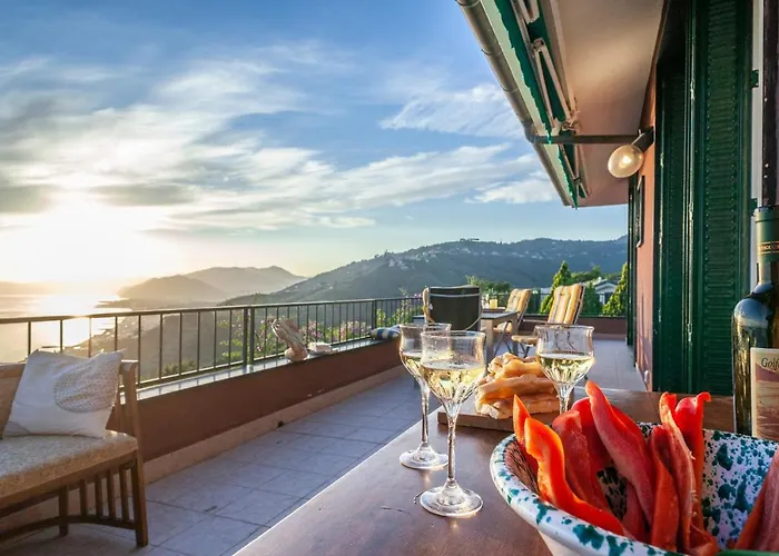 Orizzonti Blu! In Villaggio Esclusivo Con Terrazza Cavi di Lavagna
